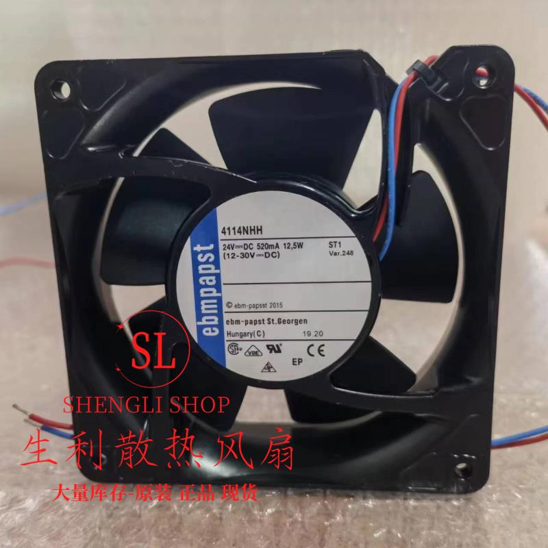 4114NH3/NH4/NH5/NH6 4114NHH/NHHR 24V 12038 ebmpapst散热风扇