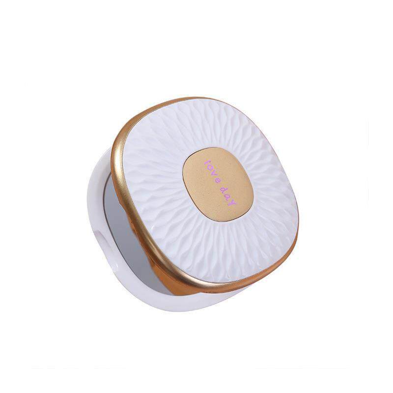 创意化妆镜 随身镜带放大小镜子便携补妆镜旅行女士口袋迷你镜