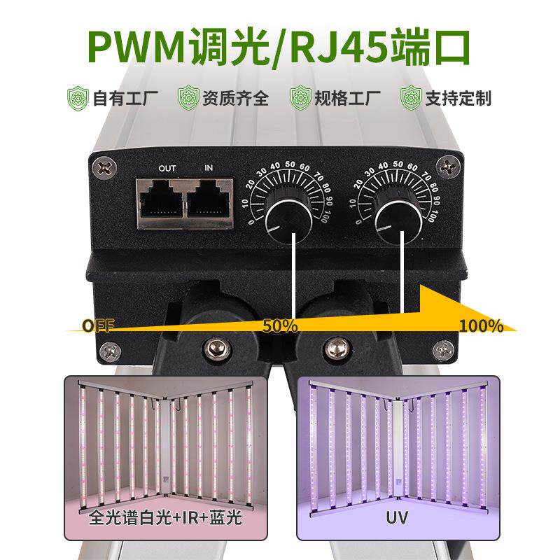 全光谱led植物生长灯1.8x1.1m新西兰grow light 大棚种植补光灯