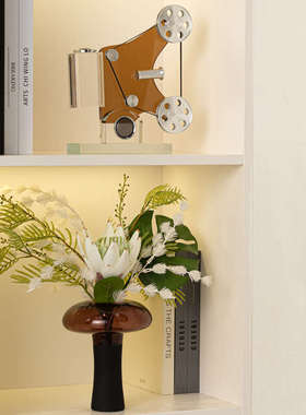 艺贝子高级感音乐主题工艺摆件现代轻奢酒柜书柜电视柜壁龛装饰品