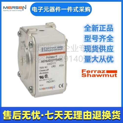 FMerraz熔断器PC133UKZPD60V5CD1AH30194美尔森erse7n