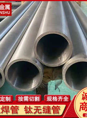 GR1 TA1 GR2 TA2纯钛管无缝管 工业钛毛细管 焊管汽车排气用钛管
