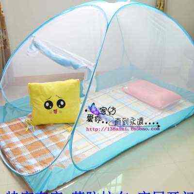 新款学生宿舍上下铺防蚊免安装蒙古包蚊帐三开门子母床蚊帐可折叠,床上用品,蚊帐,淘宝优惠券,粉丝福利购,淘宝优惠卷