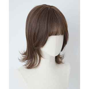 新款超强日感系空小四狼尾假发 气外翻锁骨发六分短发 三种刘海鲶