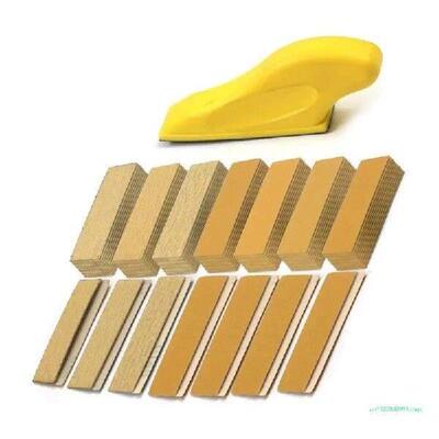 Essential Finger Sander Set 71pcs Sandpaper for Enthusiasts