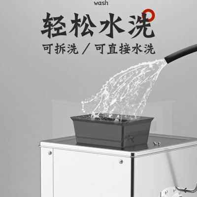 商用切肉机电动切片机全自动切菜切丝绞肉丁机不锈钢家用肉片