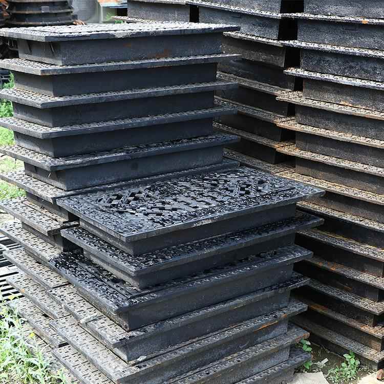 厂家直销球墨铸铁篦子水篦子铸铁雨水篦子水沟盖板检查井重型井盖