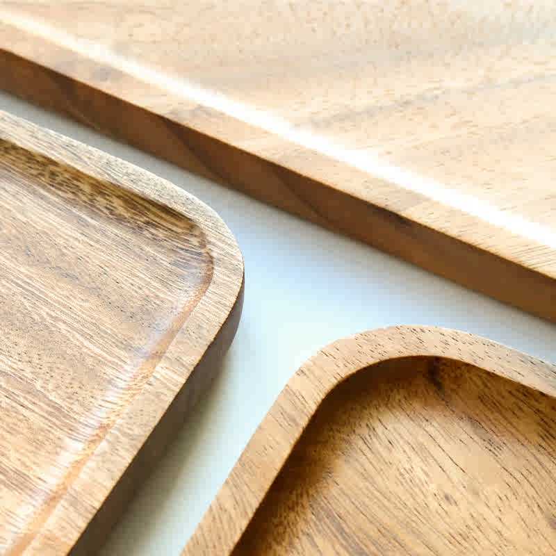 日式家用实木托盘茶盘大号黑胡桃木长方形大托盘水杯茶杯收纳盘,餐饮具,盘,淘宝优惠券,粉丝福利购,淘宝优惠卷