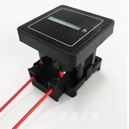 厂家直销蓝茵HM-2FD导轨式计时器工业累时器定时器精准工业定时器