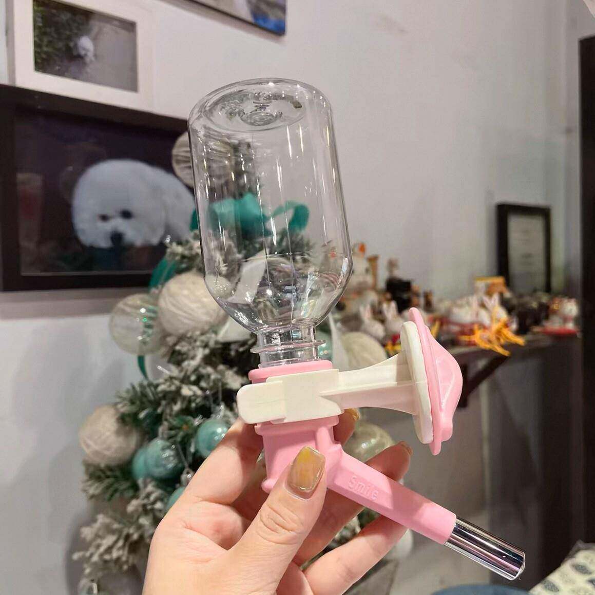 禾其狗狗饮水器挂式水壶宠物猫狗自动喂喝水器头泰迪小型犬不湿嘴