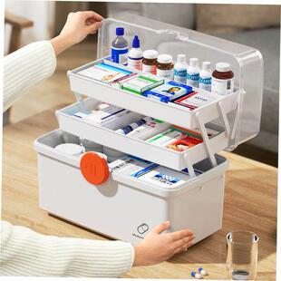 Medical first aid home medicine storage box manufacturer wh