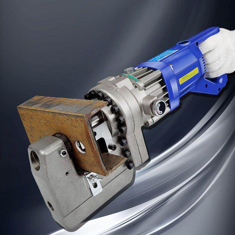 MHP-20手提式电动液压冲孔机角铁角钢打孔器槽钢干挂光伏打眼切断