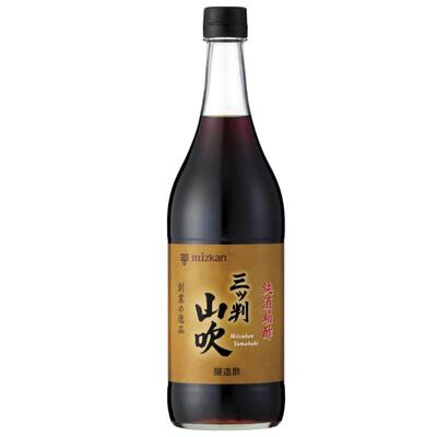 日本进口MIZKAN味滋康山吹醋调味酒糟醋三判赤醋寿司醋900ml