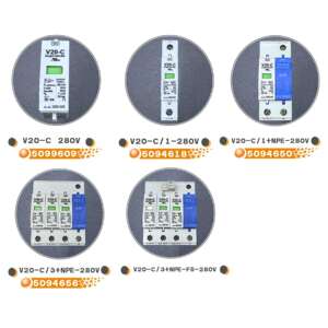 OBO电涌防雷器5099609 V20-C 280V原装避雷器电源二级浪涌保护器