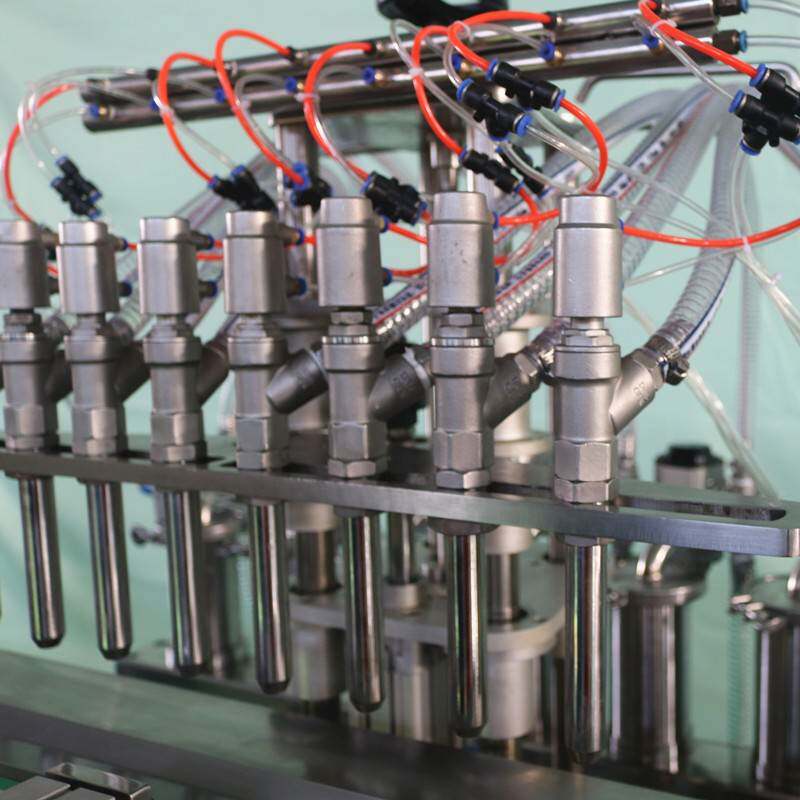 八头直线灌装机活塞泵灌装机液体灌装机