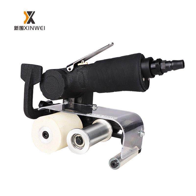 气动砂带机手提式小型工业级拉丝机磨光机不锈钢打磨机环带抛光机