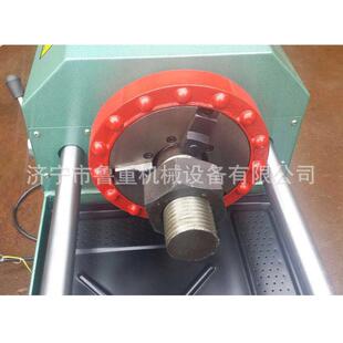 厂家生产圆钢套丝机度钢LKL筋套丝机套丝长2购6cm滚丝机认金