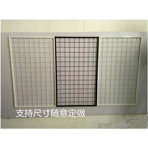 加粗带边框网片网格货架 铁丝网架 超市挂网小商店网格架 可定制