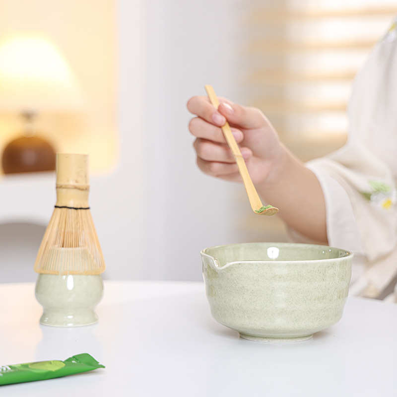 抹茶碗Matcha茶筅日式百本立抹茶刷打沫茶工具立宋代点茶具茶道礼
