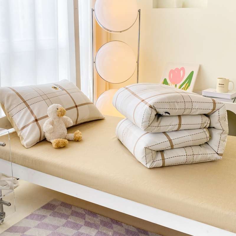 开学季学生A类全棉印花学生套件 1.5m床单款四件套三件套床笠被套