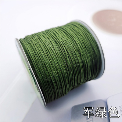 中国结线材5号6号7号线玉线红绳子项链吊坠手链编手绳细编织线