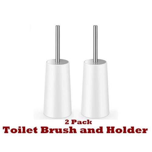 Toilet Bowl Brush and Holder Bathroom Cleaner Cleaning Tool