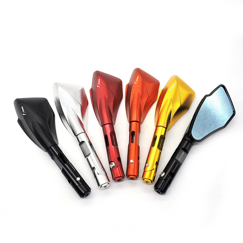 后视镜铝合金倒车镜摩托车后视镜