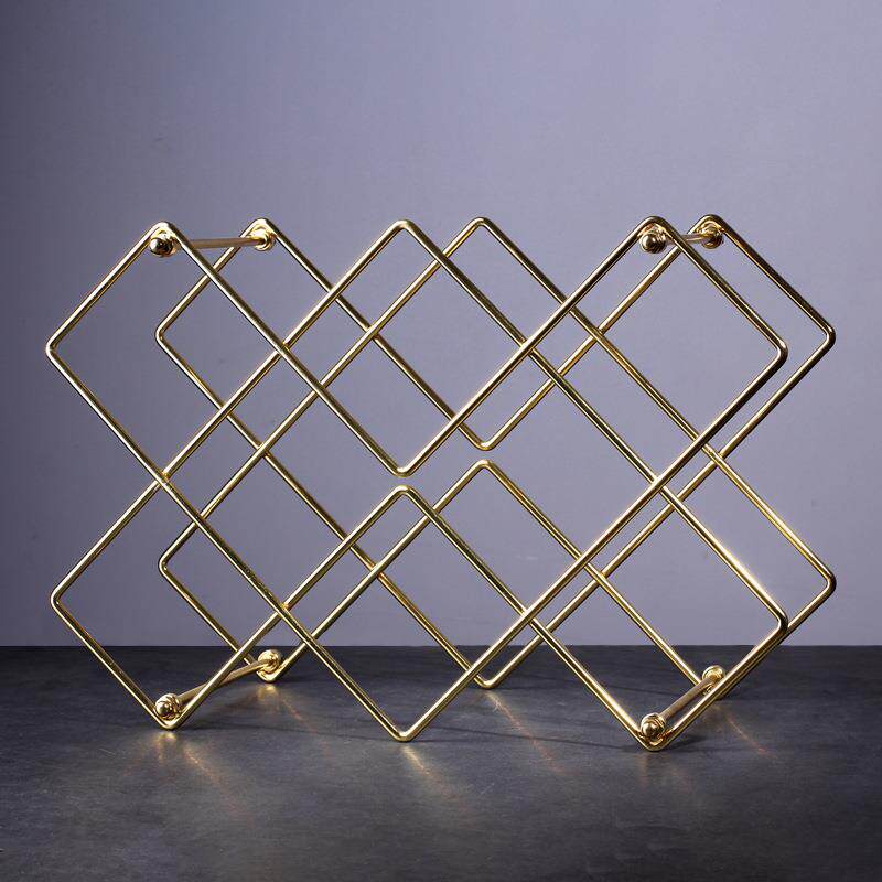 红酒vzn7flZ+架柜内你小酒架置物迷架收格酒吧吧台酒柜创意轻奢纳