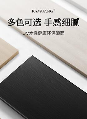 百叶电动窗帘实木木质书房黑色升降帘百叶客厅遮阳pk7j餐厅遮光