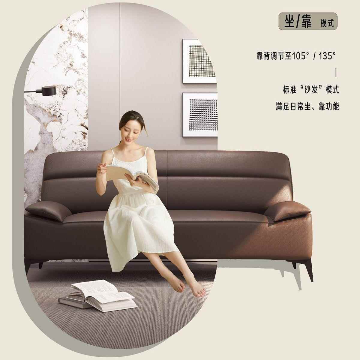 猫抓皮沙发床一体两用折叠客厅卧室简易出租屋公寓小户型双人沙发