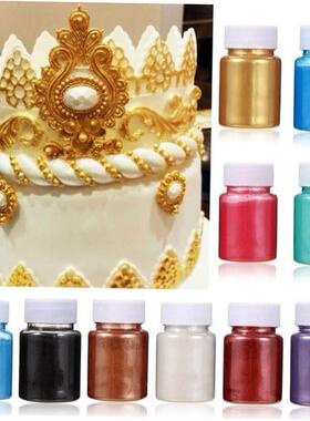 15g wrong Edible Glitter Gold Silver Pearl Powder Cake Decor