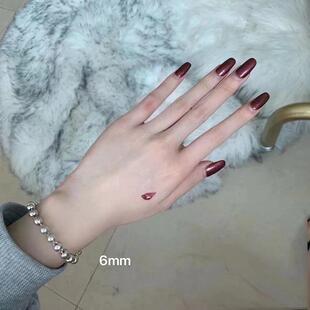 高档猫酱自制 复古纯手镯不本命年生肖银锁变纯银色手镯珠珠手链