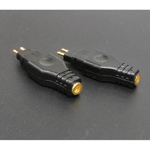 HD650 HD600插针转换MMCX插头 音频转换头 DIY发烧转换头