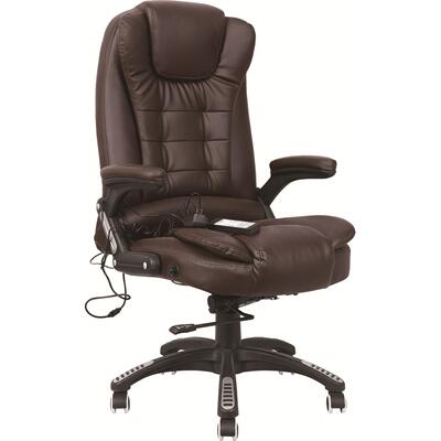 喜福纳加总经理大班主管椅办公按摩午休躺椅盟敖斐司黑色盟