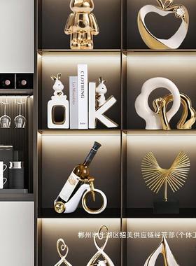 直销轻套奢酒柜摆件柜客厅款装dszxzdfw家居餐边柜子电新视装饰感