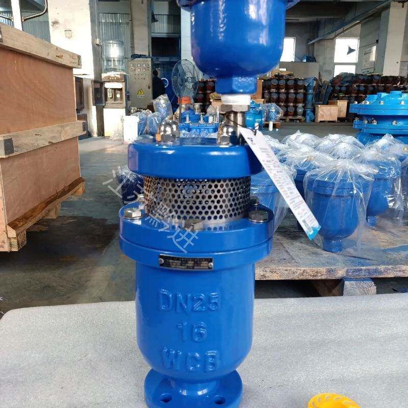 DYP4X-16C卷帘式复合排气阀P41X-10QDN100自来水管道自动放气阀