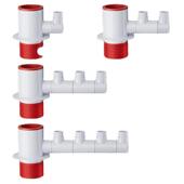 厨房下水管三通分水阀前置过滤器排水管道洗碗机净水器多功能接头