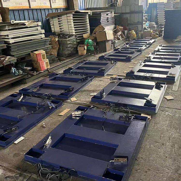 出口地磅1000kg跨境电子小型地磅秤1-3吨英文面板110V小型磅秤2吨