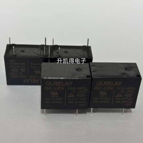 群英继电器 JZC-11FH-012-1H1L 20A 一组常开 4脚 HF32F线圈DC12V