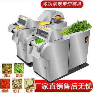 多功能切菜机商用不锈钢食堂660养殖剁丝丁片段土豆葱辣椒韭菜机
