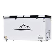 商用卧式 柜冰冷冷藏冻大容量冷柜超市733冰箱单双温速雪冻糕柜