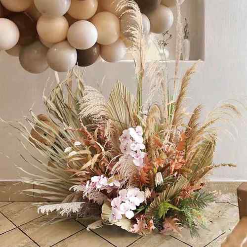 干芦苇插花装饰摆件室内花艺造景橱窗娟花商业陈列花卉绢花仿真花