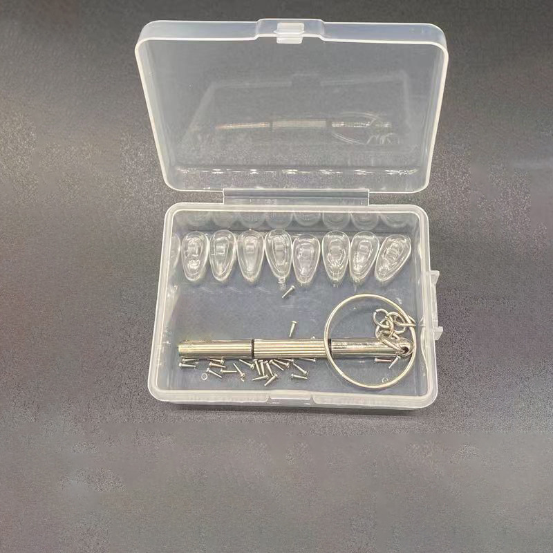 眼镜配件硅胶鼻梁减压眼镜鼻托