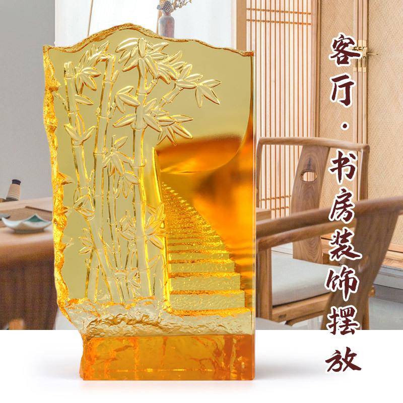 琉璃步步高升摆件书房办公室电视柜送同事送同学毕业聚会书桌