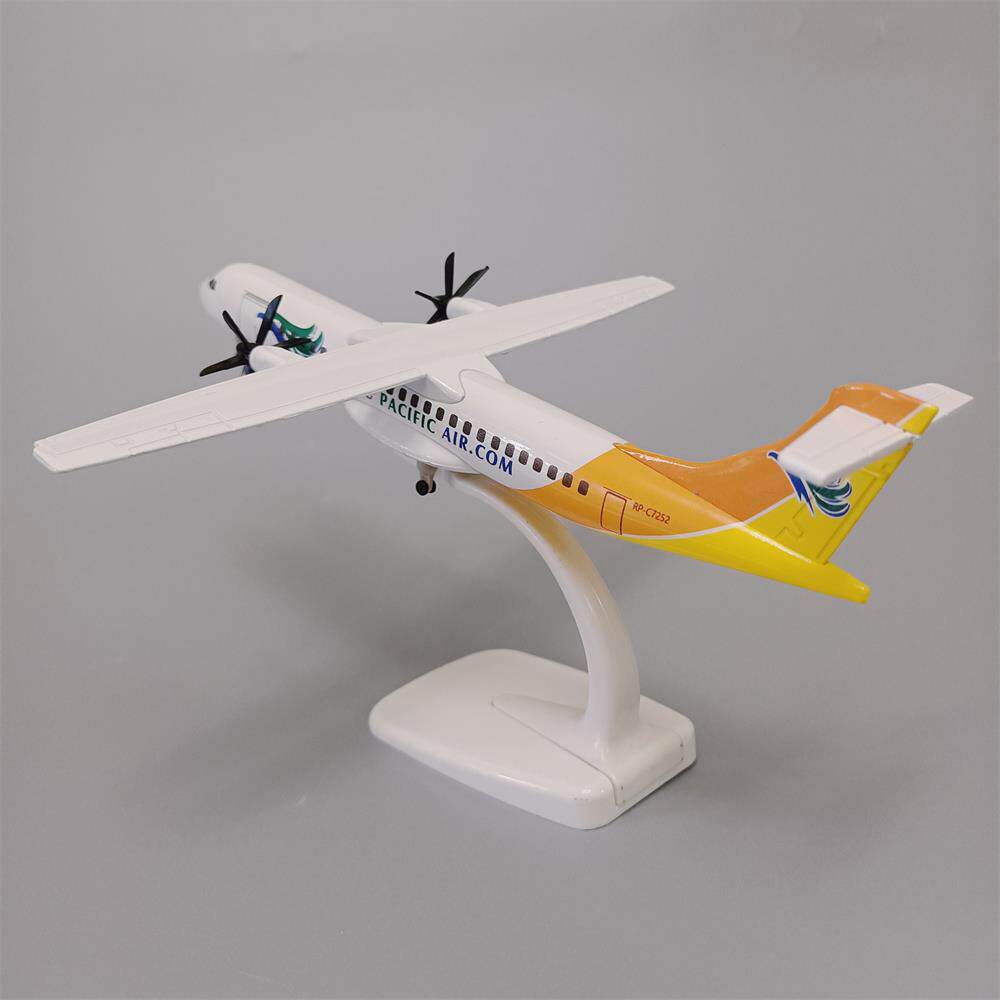 20cm菲律宾航空宿务ATR 越南ATR 合金仿真飞机模型带轮子/螺旋桨