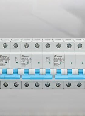 士林小型断路器BHA-B31 B32 B33 B34 1P/2P/3P/4P C D型空气开关