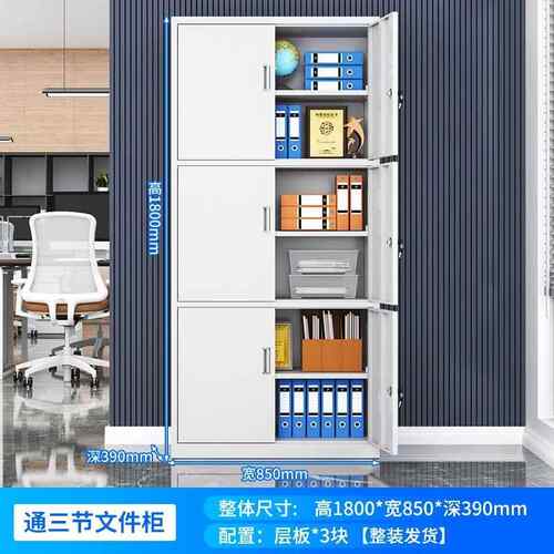 制办公室务文柜TY-23件柜财凭证钢柜资料柜档案带锁铁皮柜书柜储