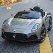 高档童电动车四汽车轮跑车遥控玩具车可男坐儿人大小女孩双驱宝宝