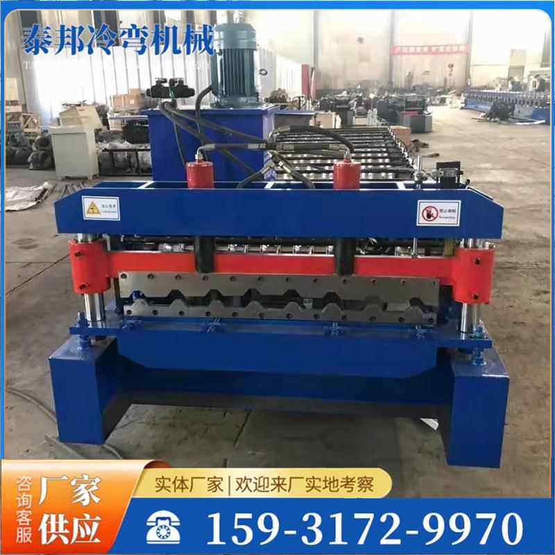 全自动压瓦机单层压瓦机彩钢成型设备彩钢压瓦机冷弯成型机械