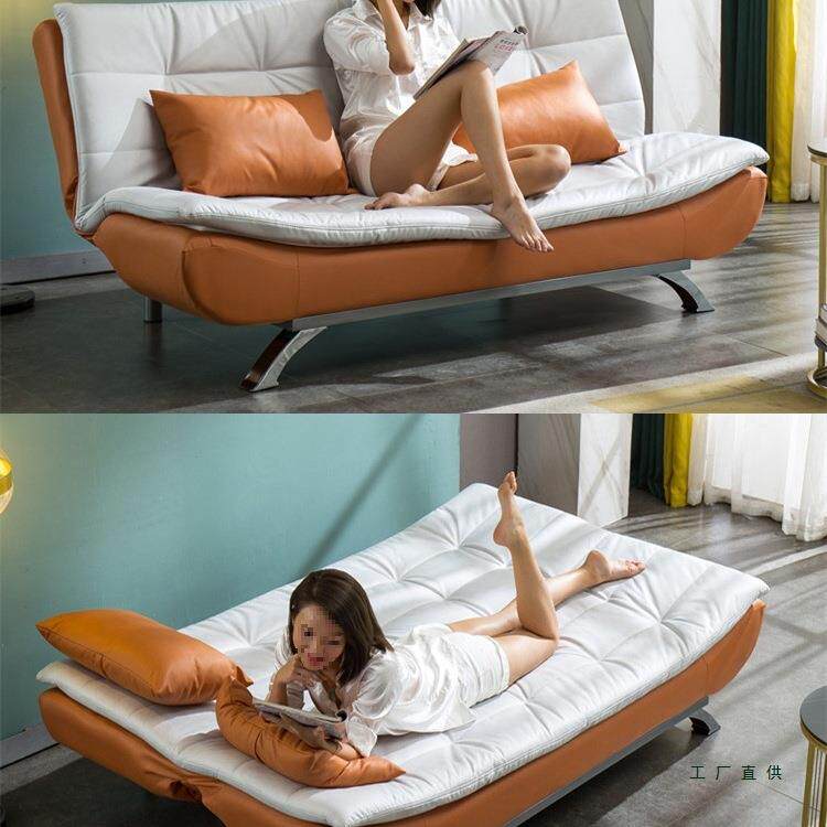 沙发床折叠两用2026新款一体两用小户型客厅多功能单人现代风布艺